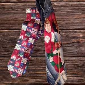 Vintage Tobasco Seafood and Hockey Ties